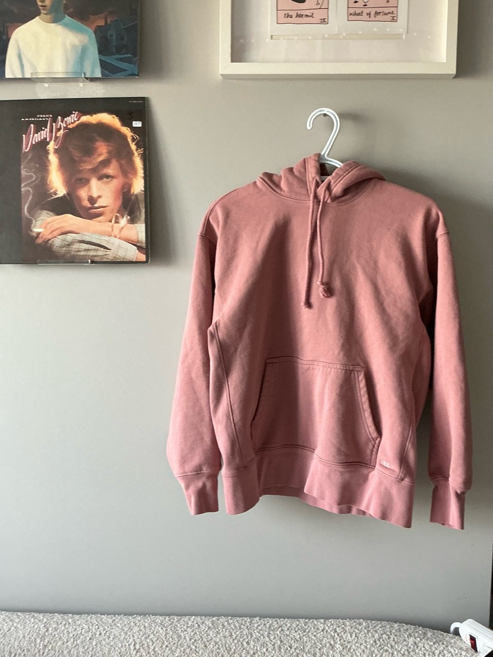TNA Dusty Rose Sweatfleece Extra Fleece Hoodie - Boyfriend Fit